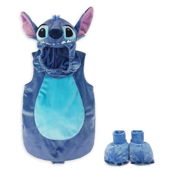 NEW Disney Store Stitch Halloween Costume Baby 12-18 Months - Picture 1 of 8